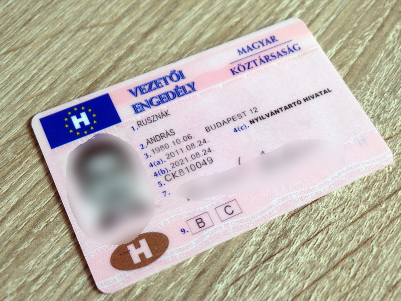 Macar Sürücü’ Lisansını Satın Alın