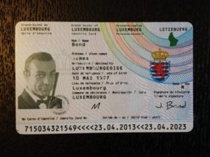 Acheter Luxembourg Carte d'identité en ligne